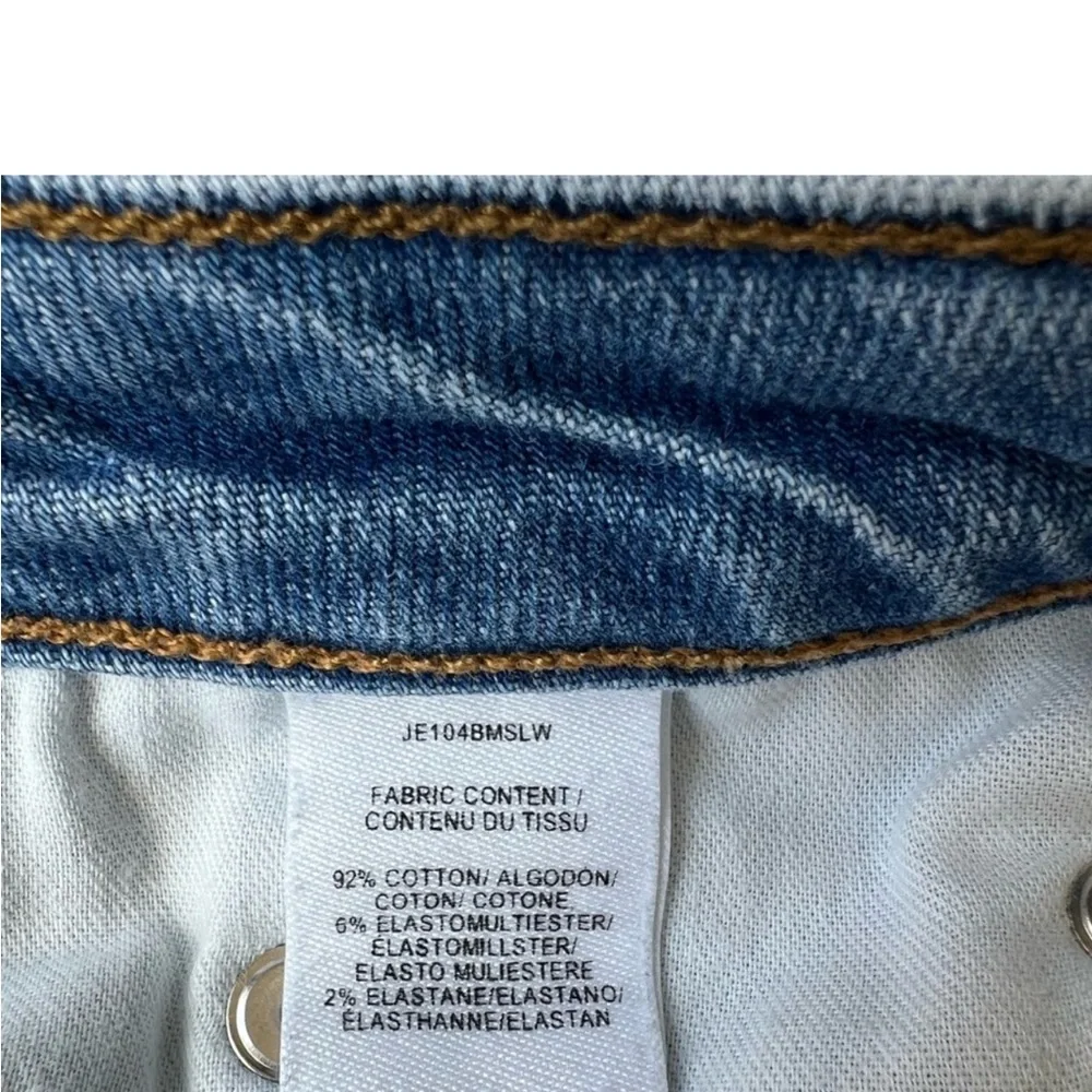 Derek Lam “ Mila” Mid- Rise Girlfriend Denim Blue Jeans - Picture 5 of 9